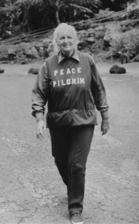 Peace Pilgrim, Activist