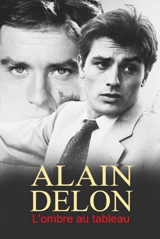 Alain Delon, l'ombre au tableau Poster