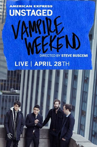 AMEX Unstaged Presents: Vampire Weekend Poster