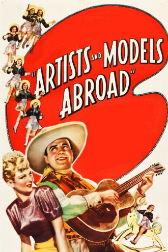 Artists and Models Abroad Poster