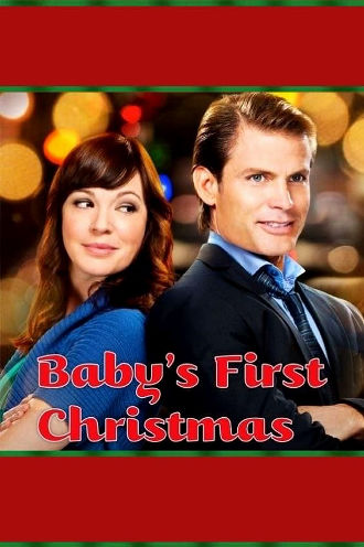 Baby's First Christmas Poster