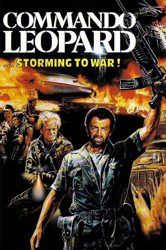 Commando Leopard Poster