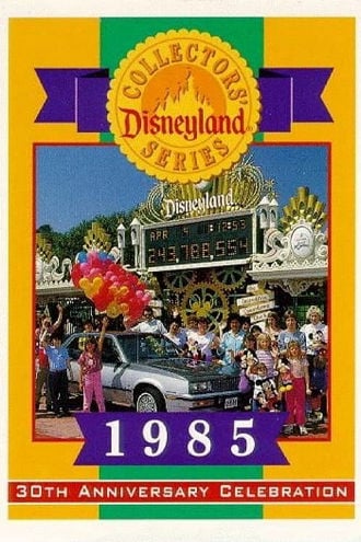 Disneyland's 30th Anniversary Celebration Poster