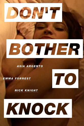 Don't Bother To Knock Poster