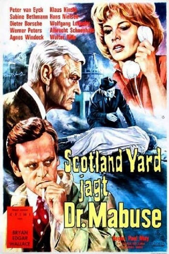Dr. Mabuse vs. Scotland Yard Poster