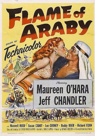 Flame of Araby Poster