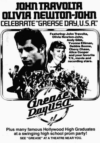 Grease Day USA Poster