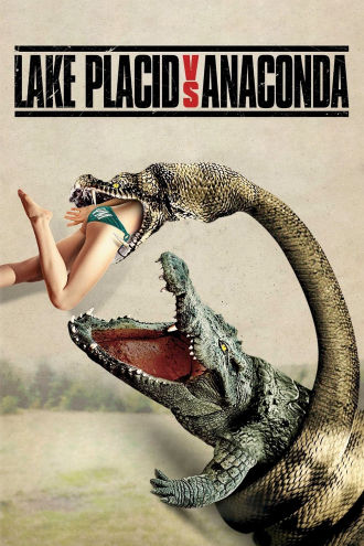 Lake Placid vs. Anaconda Poster