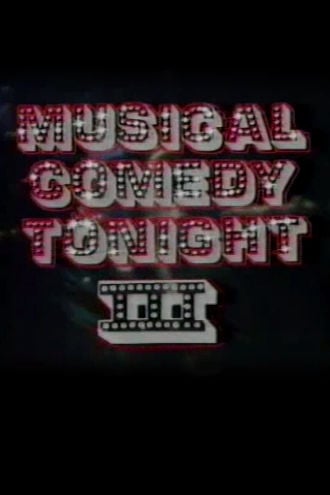 Musical Comedy Tonight III Poster