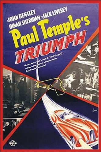 Paul Temple's Triumph Poster