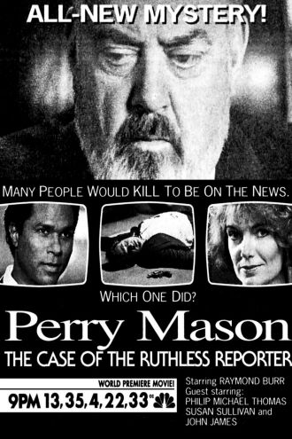 Perry Mason: The Case of the Ruthless Reporter Poster
