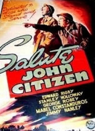 Salute John Citizen Poster