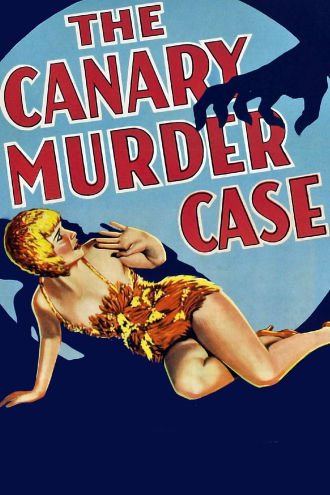 The Canary Murder Case Poster