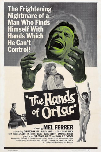 The Hands of Orlac Poster