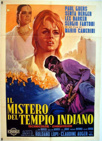 The Mystery of the Indian Temple Poster
