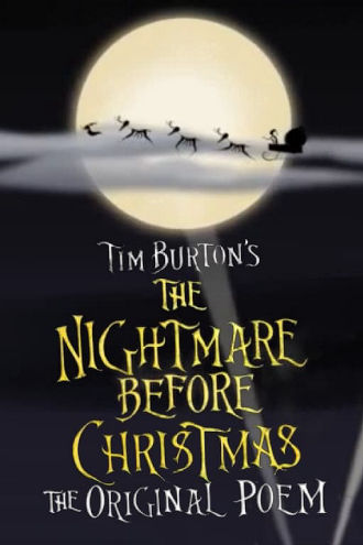 The Nightmare Before Christmas: The Original Poem Poster