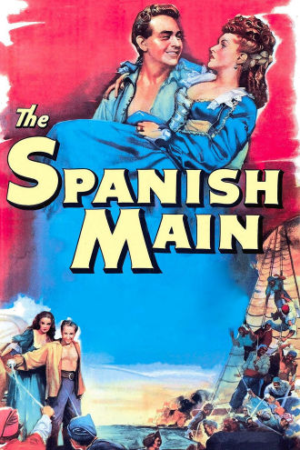 The Spanish Main Poster