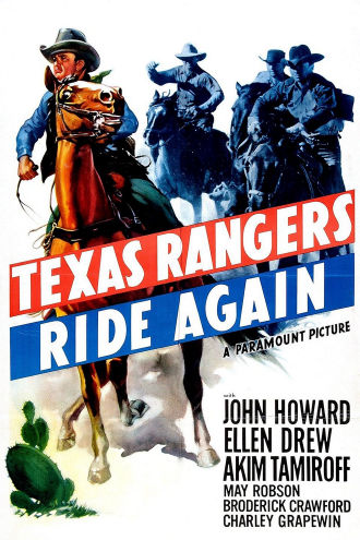 The Texas Rangers Ride Again Poster