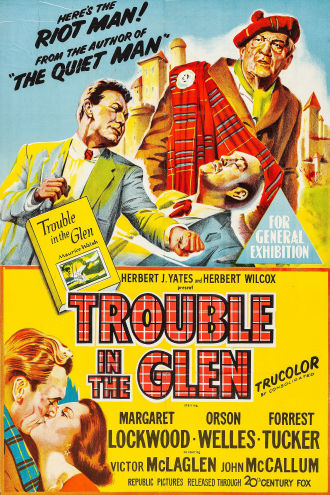 Trouble in the Glen Poster