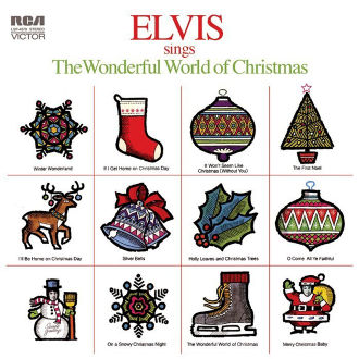 Elvis Sings the Wonderful World of Christmas Cover