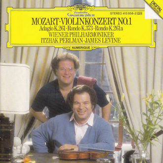 Violin Concerto No. 1 in B flat major, K. 207 Cover