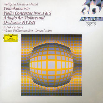 Violinkonzerte nos. 1 & 5 / Adagio für Violine und Orchester KV 261 Cover