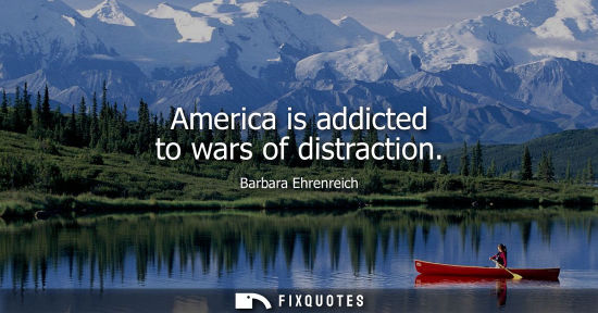 Small: America is addicted to wars of distraction