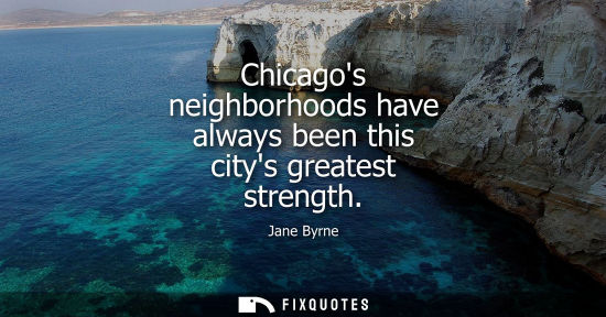 Small: Chicagos neighborhoods have always been this citys greatest strength