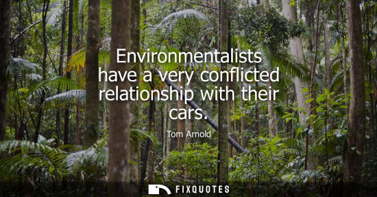 Small: Environmentalists have a very conflicted relationship with their cars