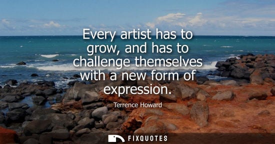 Small: Every artist has to grow, and has to challenge themselves with a new form of expression