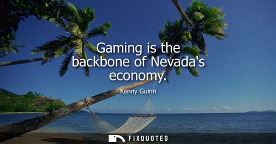 Small: Gaming is the backbone of Nevadas economy
