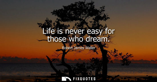 Small: Life is never easy for those who dream