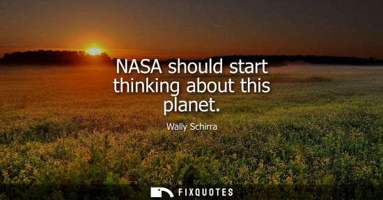 Small: NASA should start thinking about this planet