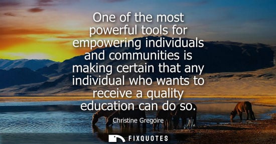 Small: One of the most powerful tools for empowering individuals and communities is making certain that any individua