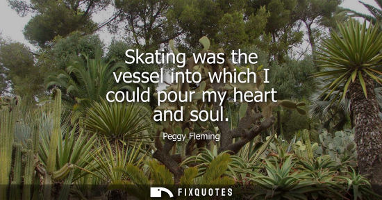 Small: Skating was the vessel into which I could pour my heart and soul