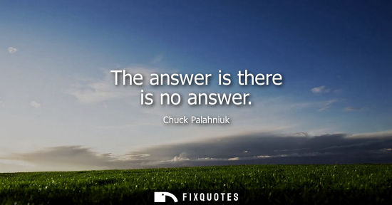 Small: The answer is there is no answer