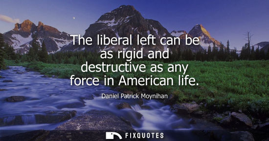 Small: The liberal left can be as rigid and destructive as any force in American life
