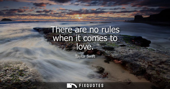 Small: There are no rules when it comes to love