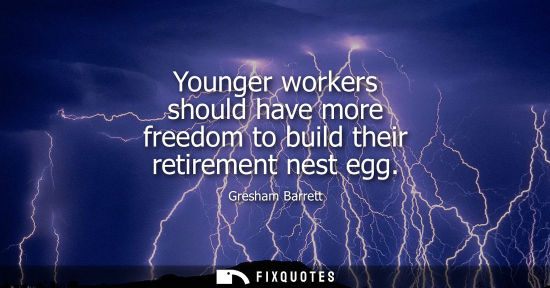 Small: Younger workers should have more freedom to build their retirement nest egg
