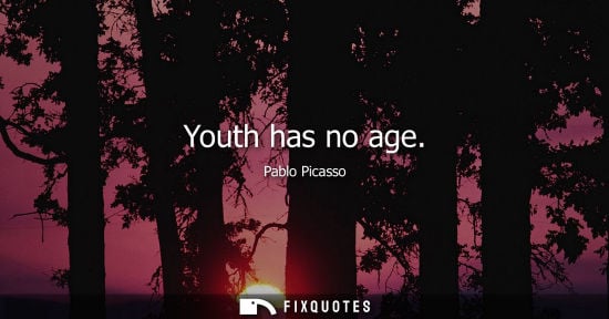 Small: Youth has no age