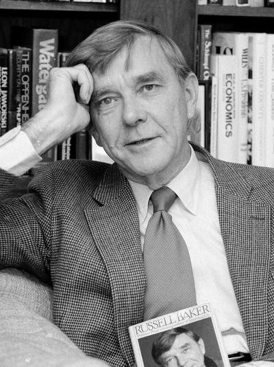 Russell Baker, Journalist