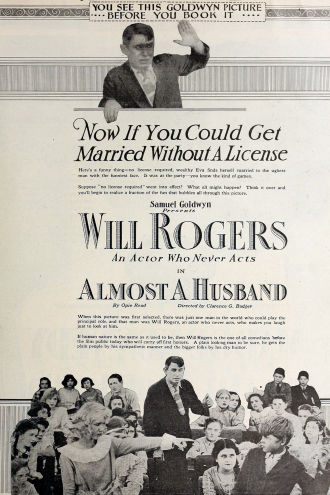 Almost a Husband Poster