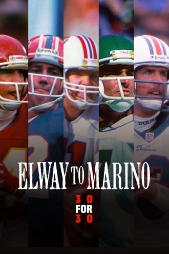 Elway To Marino Poster