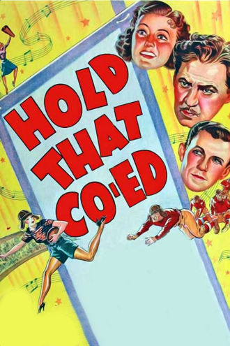 Hold That Co-ed Poster