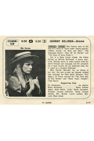 Johnny Belinda Poster