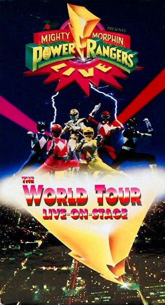 Mighty Morphin Power Rangers Live: The World Tour Live-on-Stage Poster