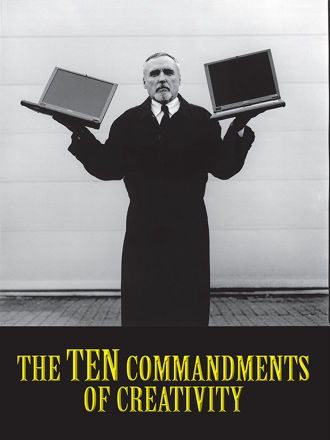 The Ten Commandments of Creativity Poster