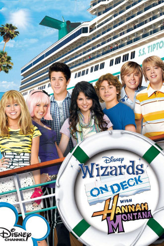 Wizards on Deck with Hannah Montana Poster
