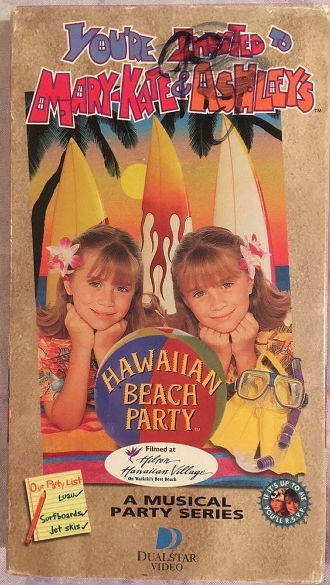 You're Invited to Mary-Kate and Ashley's Hawaiian Beach Party Poster