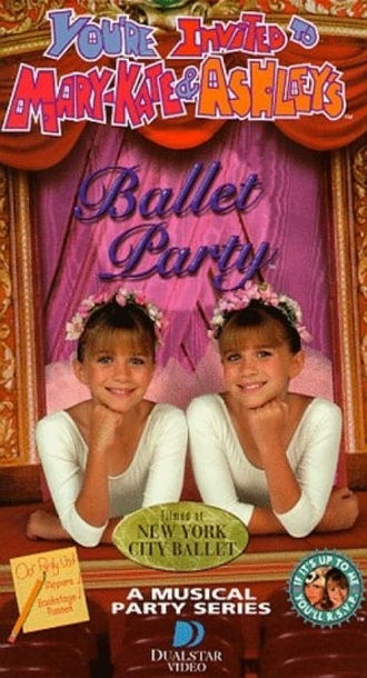 You're Invited to Mary-Kate and Ashley's Ballet Party Poster
